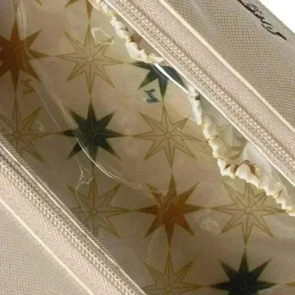 LUG Via Matte Luxe VL (Vegan Leather) Toiletry Cosmetic Case - Sand Taupe - Picture 5 of 13